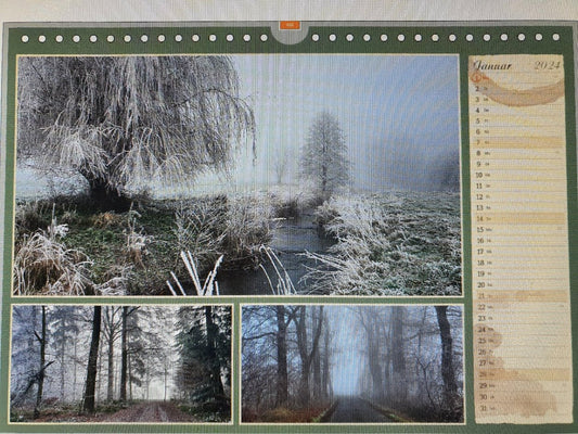 Landschaftskalender 2024 - Herrenkamper Gärten - Pflanzenraritäten