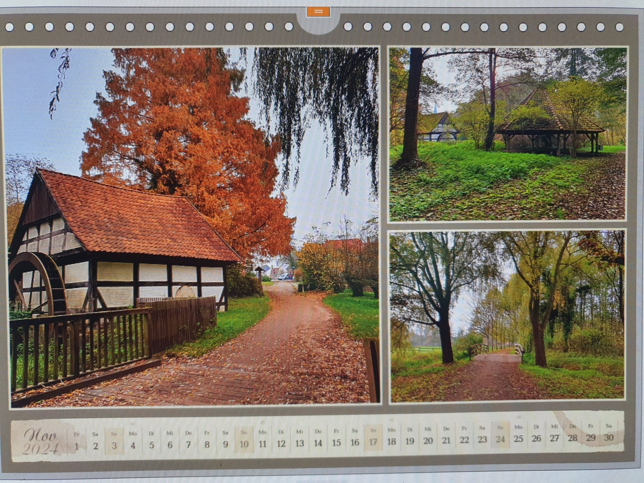 Landschaftskalender 2024 - Herrenkamper Gärten - Pflanzenraritäten