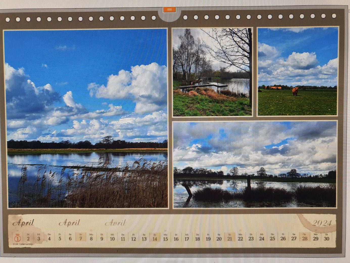 Landschaftskalender 2024 - Herrenkamper Gärten - Pflanzenraritäten