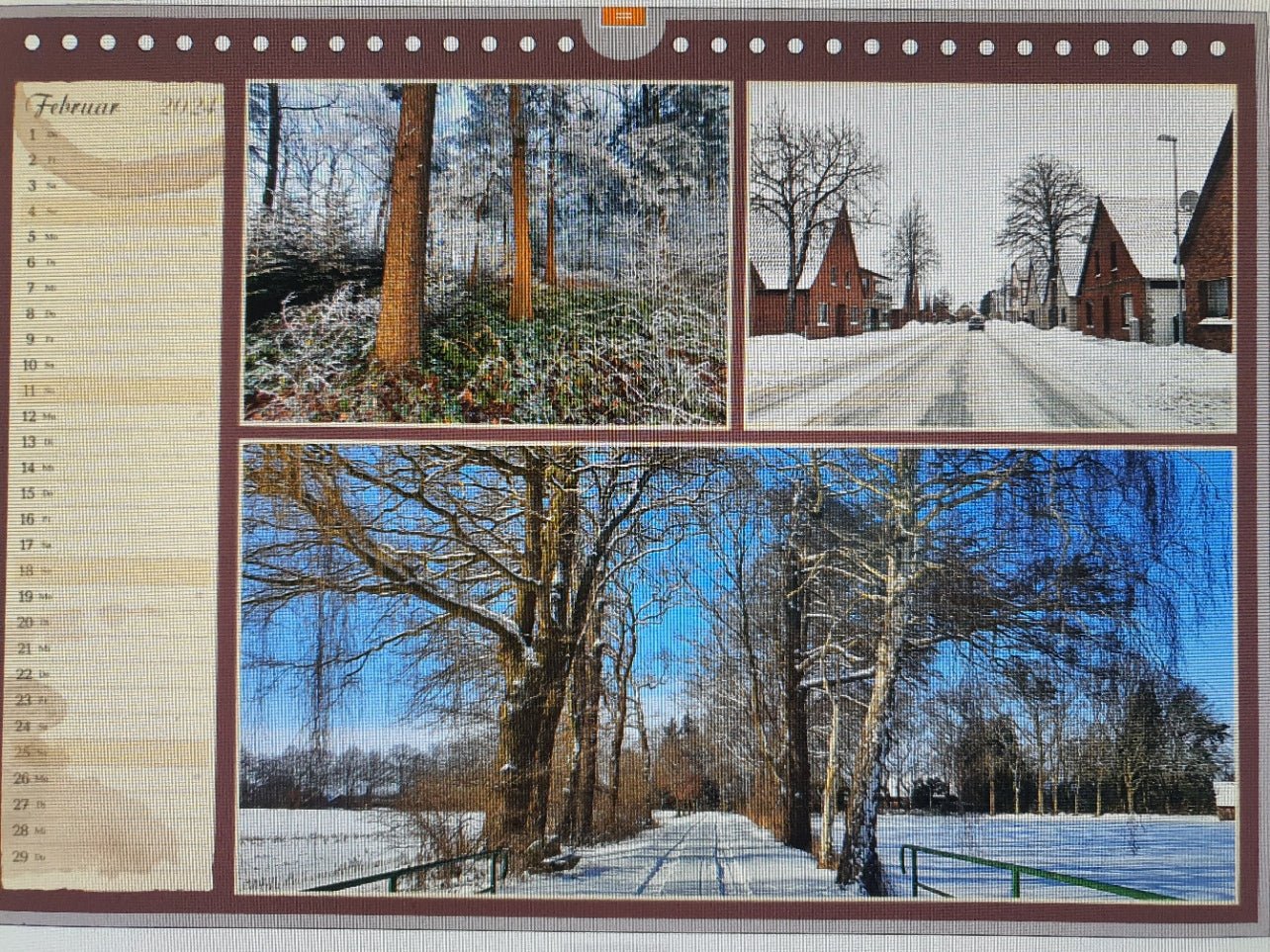 Landschaftskalender 2024 - Herrenkamper Gärten - Pflanzenraritäten