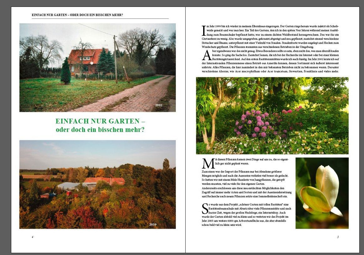 Magazin - Herrenkamper Gärten - Pflanzenraritäten