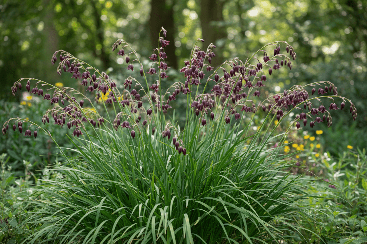 Dierama ' Blackbird' - Herrenkamper Gärten - Pflanzenraritäten